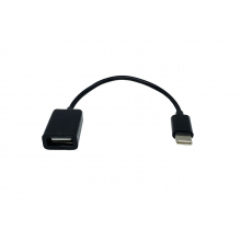 007/2 OTG переходник KY167 Type-C на USB (в упаковке) Black