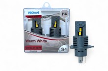  PROSVET S4 MINI Светодиоды направленного свечения H4/H19 30Вт 9v-18v 3000Lm 3800K теплый белый цве