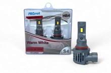  PROSVET S4 MINI Светодиоды направленного свечения HB4 9006 30Вт 9v-18v 3000Lm 3800K теплый белый ц