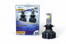  PROSVET S5 PLUS Светодиоды направленного свечения H7/H18, 35Вт 12v-24v 3750Lm, 5500K белый цвет  