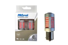 26 C Prosvet PREMIUM 12-24v T25 72SMD 3030 20W 1500Lm CANBUS RED 1конт. (2шт,комплект)