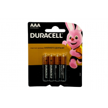 042 Батарейка Duracell LR03-4BL BASIC (4шт)