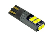 121 Диод 12-24vT10 10SMD 3030 2W Canbus Nonpolarity с обманкой (серый корпус) б/ц