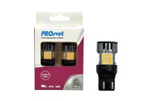 44 G Prosvet PREMIUM 12-24v T20/5 36SMD CAN FAN NONPOLARITY 3030 18.5/4.5W 1850/450Lm 2х к.Б/Ц AMBER