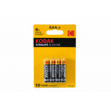 036 Батарейка KODAK LR03-4BL XTRALIFE [K3A-4]  ААА (4шт)