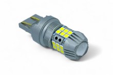 286 Диод 12-24v T20/5 27smd-LENS 3030 Canbus б/ц 2-х.конт.  