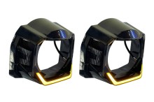 Маска для линз Round White+Yellow DRL 3.0