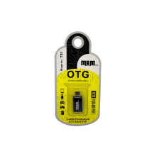 007/3 OTG переходник T01 Type-C на USB ( в блистере ) Black