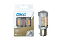 26 C Prosvet PREMIUM 12-24v T25 72SMD 3030 20W 1500Lm CANBUS AMBER 1конт. (2шт,комплект)
