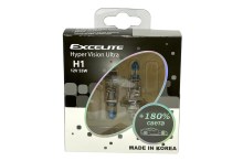 Excelite Hyper Vision Ultra H1 12v 55w P14,5s 3600K на 180% ярче комплект,2шт.