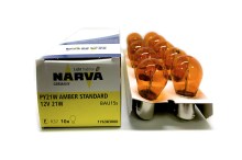 078 Narva 12v PY21W (BAU15s) оранж. (1-к. смещ. цок.) 17638 amber КНР