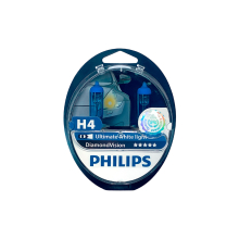 074  PHILIPS Diamond Vision H4 55w (PX26d) (брил.-синий спектр 5000K)  12342DVS2 КНР