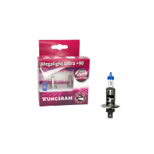 0012 Tungsram H1 12V-55W (P14,5s) Megalight Ultra +90% (Tungsram) 50310XU KIT к-т