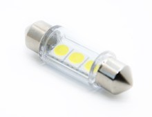 050  Диод 24vT11x36 AC 3SMD 5050 белая