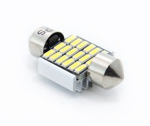 172 Диод 12vT11x31 18SMD 3014 AC с обманкой CANBUS белый