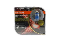 102 OSRAM H4 12v (60/55w) P43t-38 +200% больше света Night Breaker 200 64193 NB200-HCB EURO BOX КНР