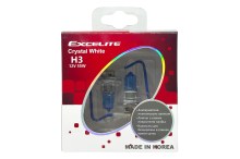Excelite Crystal White H3 12v 55w PK22s 4300K комплект,2шт.