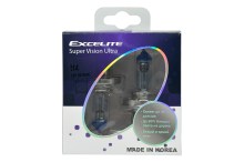 Excelite  SuperVisionUltra H4 12v 60/55w P43t +40м дальше, +80% больше света на дороге комплект,2шт.