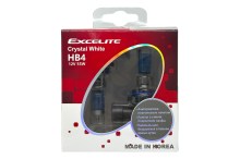 Excelite Crystal White HB4 (9006) 12v 55w P22d 4300K комплект,2шт.