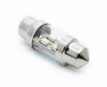 157 Диод 12vT11x31 AC 4SMD 3528  укороченная белый