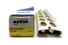 091 Narva 24v R5w (BA15s) (габ. сред.)  17181 КНР