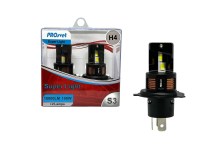  PROSVET S3 MINI Светодиоды направленного свечения H4/H19 55Вт 9v-16v 3000Lm 6500K CANBUS белый цвет
